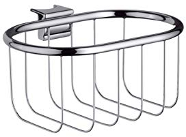 Hansgrohe 42066000 Seifenkorb Montreux an Stange, verchromt