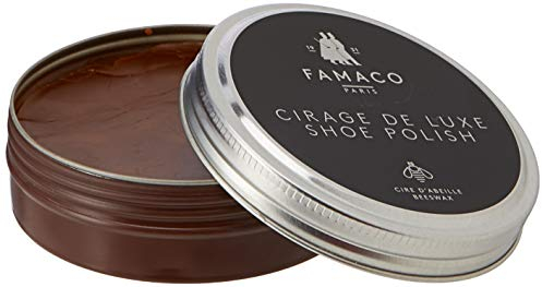 Famaco Unisex-Adult Tin Polish Shoe Treatments & Polishes Light Brown 50.00 ml