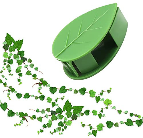 Greastar Lot de 50 clips pour plantes grimpantes - Support mural pour plantes grimpantes - Supports de vignes et fils à accrocher au mur, support en forme de feuille pour décoration et organisation de