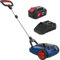 Güde Akku Einhand Rasenmäher ERM 18 (18 V, Brushless, 210 mm Schnittbreite, 25-48 mm Schnitthöhenverstellung, Mulchfunktion, bewegl. Griffholm, inkl. 3 A Ladegerät LG 18-30 & 4 Ah Akkupack AP 18-40)