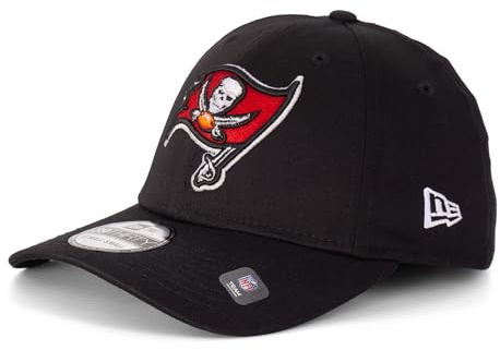 New Era Cap Herren Basecap Limited Edition NFL NBA MLB Mütze 39THIRTY (Tampa Bay Buccaneers Black V1, S-M)
