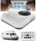 SXHEYUY Aire acondicionado frío para camión de verano, Aire Acondicionado con refrigeración 12V 24V camión Autocaravana, Caravana, Aire Acondicionado De Estacionamiento Eléctrico,Blanco,12v