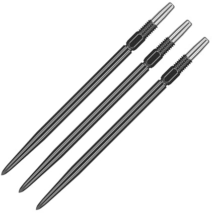 Target Darts Schweiziska poäng, smidiga schweiziska punktdartspetsar (3-pack set med tips) byta pilpunkter, professionella darttillbehör