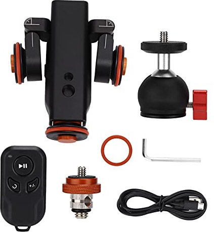 Yelang L4XBC Mini Mini MOTORIEDE Lack SILIDER Moteur Dolly Truc Track pour CAMER