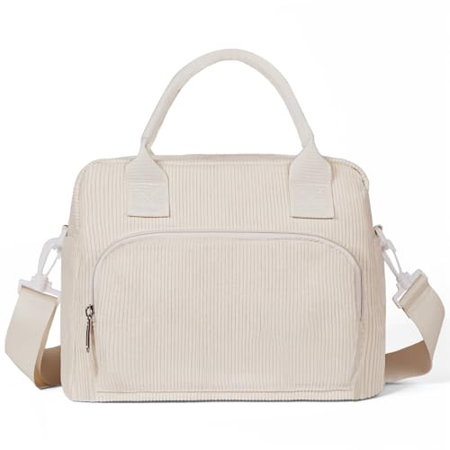 Aucuu Bolsa Térmica Porta Alimentos, Nevera portatil pequeña, 12L Bolsa Comida Trabajo Loncheras de Trabajo, Bolsa de Almuerzo Reutilizable Aislamiento, Spallacci Regolabili, Viajes, Picnic, Oficina