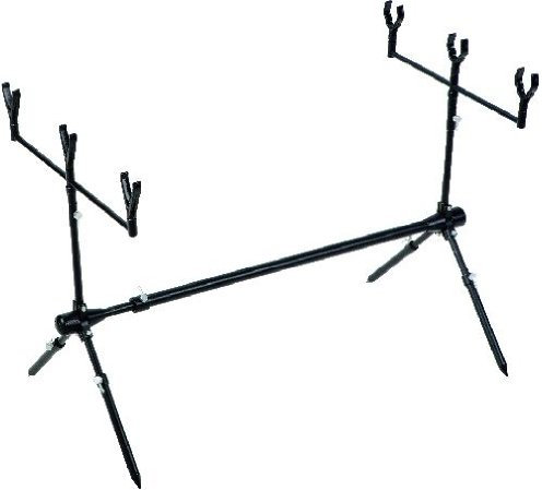 JENZI Regal schwarz, Cantilever Regal mit Auflagen für Innenraum-Organisation (Küche, Wohnzimmer)