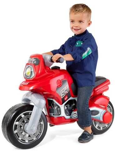 MOLTO | Moto Correpasillos Cross Advanced | Moto Corre Pasillos, Bici para Todo Tipo de Terrenos | Juguetes Infantiles Seguros y Resistentes | Fomenta el Sano Desarrollo de Niños y Niñas | + 18 Meses