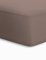Schlafgut Boxspring-Spannbettlaken aus Jersey-Elasthan 140-160x200-220 walnussbraun