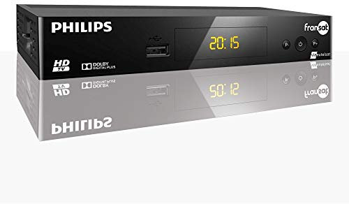 Fransat Satellite Récepteur TNT Decodeur - Sans Carte / USB / HDMI / MPEG4 / Full HD / 1080P