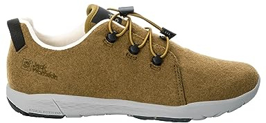 Jack Wolfskin Spirit Wool Low W Zapatillas Deportivas para Mujer, Cabaña, 39 EU