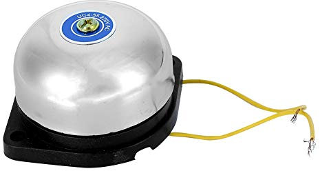 Campanello Elettrico Campanello di Chiamata in Acciaio Inossidabile 2 Pollici Campanello Elettrico per Segnale Acustico Hotel, Scuole, Ristoranti, Aree di Accoglienza 220V 5W