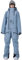 HOUZONIY Einteiler Skioverall Damen Schneeanzug Skioverall Skifahren Skianzüge Overall Jumpsuit Frauen Snowboard Skisuit Outdoor Sport(Blau M)