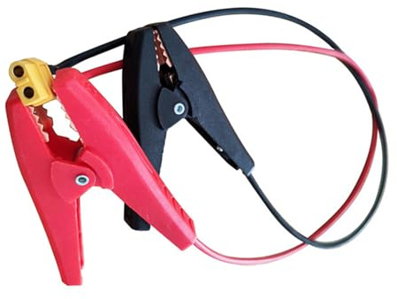 OAJABBGE Connecteur Femelle 14awg Câble À Clip De Batterie 50cm/150cm Courant Élevé pour Clips Cordon Chargement Électrique Câble Chargement