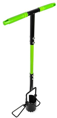 JDNH Fioriera per bulbi da giardinaggio dispositivo trapiantatore per fiori manico ergonomico strumento multifunzionale per trapiantatore da giardino croco