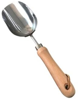 IUVYTA Fourche à Main 1 Outil de Jardinage : râteau à Fleurs, Pelle Terre Plage, pin(Zelkova Soil Shovel)