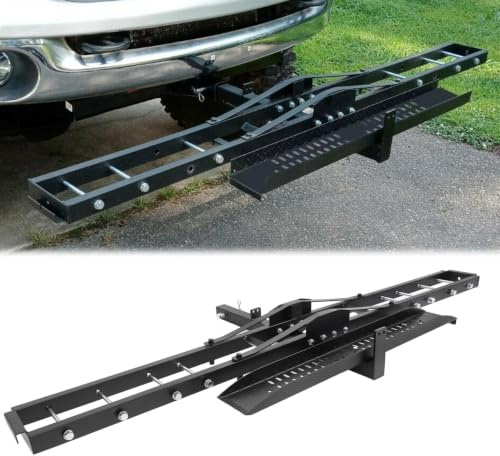 EGO BIKE 500LBS Steel Motorcycle Scooter Dirtbike Carrier Hauler Hitch