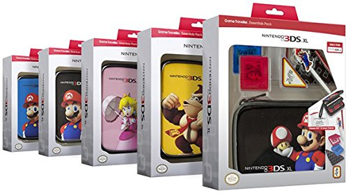 Nintendo new 3DS XL / 3DS XL - Zubehör-Set Official Essential Mario Pack (farblich sortiert, Farbe nicht wählbar)