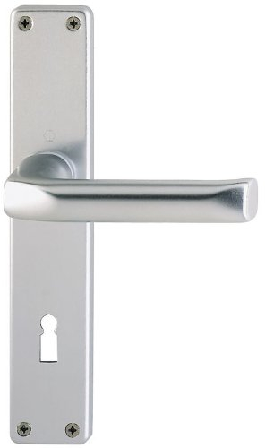 HOPPE Langschild-Garnitur 'London' Aluminium Natur 113/202SP - 6675326