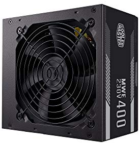 Cooler Master MWE 400 White 230V V2 Netzteil - 80 PLUS 230V EU-zertifiziert, leiser 120 HDB Lüfter, DC-DC + LLC Technologie mit +12V Single Rail