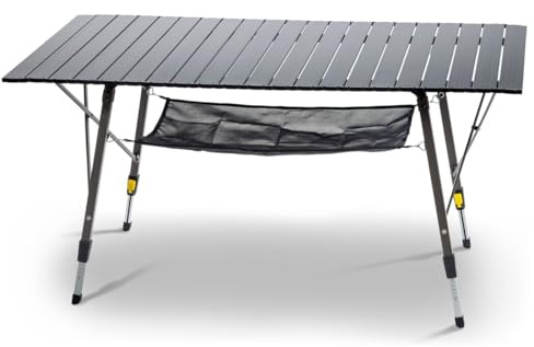 Anaconda Travel Desk - Angeltisch, Tisch zum Karpfenangeln, Tisch für Angler, Bivvytable, Campingtisch