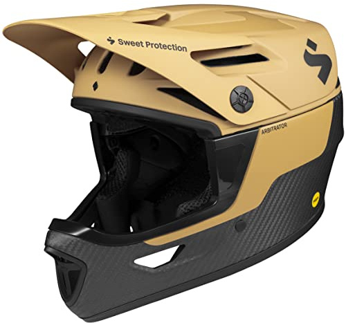 Sweet Protection Arbitrator MIPS Bicycle Helmet - Full-Face, Convertible Cycling Accessory for Enduro/Trail Biking with Removable Chin Bar, Dusk, Medium - Large