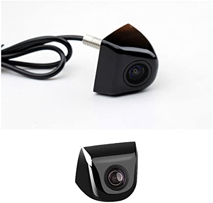 CGEAMDY HD Rückfahrkamera, Universal 155 Grad Betrachtungswinkel 720P Rückfahrkamera, Wasserdicht, für Auto, SUV, Wohnmobil, Anhänger, Wohnwagen, Van, Pickup(Schwarz)