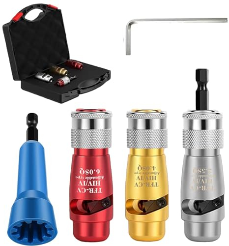 HEYOUTH Pelacables Automático para Electricista - Pelador de Cables Eléctricos con Rango de Trabajo 2,5/4/6 mm² - Herramientas para Taladro Eléctrico Manual