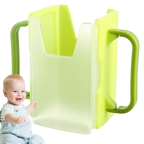 Support de boîte à jus de 1/3 – Boîte à lait réglable, anti-déversement, boîte à lait pour tout-petits, boîte à lait pour , 8,1 x 5,1 cm, couleur aléatoire