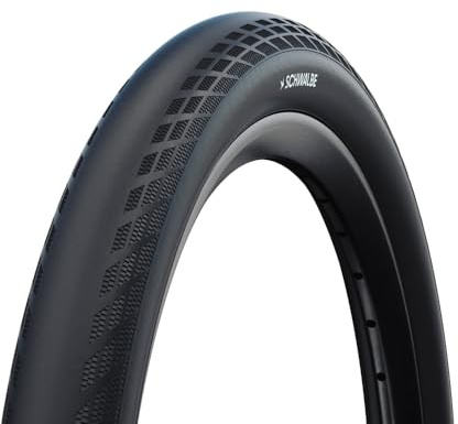 Schwalbe Neumático de Bicicleta SX-R – Neumático Ligero de 20 Pulgadas para Bicicleta BMX – Neumático de Carreras rápido para Carreras – máximo Agarre en Suelos Duros