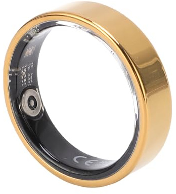 XUMIUZIY Smart Ring för Män och Kvinnor, 50m Vattentät Aktivitet Tracker Fitness Ring Steg, Fjärrkontroll för Att Ta Foton och Byta Videor (8 ID: 17,7mm / 0,70in, omkrets: 55,5 mm / 2.19in)
