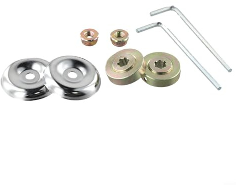 Honseadek Juego de adaptadores de acero para caja de cambios, recortadora, arandela de empuje, placa de cuchilla, carburador, compatible con cuerda con mantenimiento de tuercas
