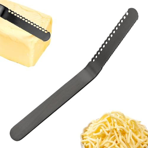 Liakyunf Épandeur de beurre en acier inoxydable, couteaux à beurre - Épandeur de pour la nourriture | de trancheuses en acier inoxydable, Gadgets de cuisine multifonctionnels lavables