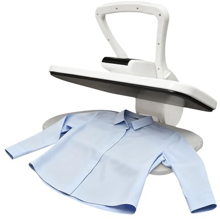 BQDRTMZ Steam Press 1600W Digital Iron Press Intelligent Steam Fabric Press Machine with Dry/Steam Ironing & 5 Fabric Function