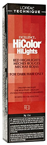L'Oreal Excel Hicolor Highlights Rot 34 g 3er-Pack