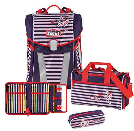 Scout Sunny Schulranzen-Set 4tlg.
