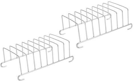 JOINPAYA Support De Pain Grillé En Acier Inoxydable: 304 2Pcs Rack Multifonctionnel Pour Toast Vaisselle Et ÉConomie D'Espace Design ÉLéGant Pour Cuisine