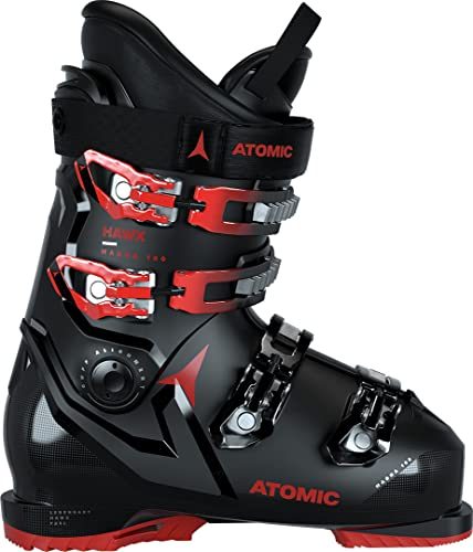 ATOMIC Unisex – Erwachsene HAWX Magna 100 GW Skischuhe Alpine Boots, Black/Red, 26/26.5