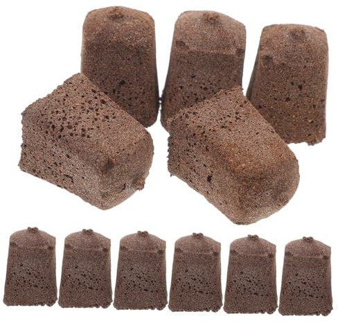 Yardwe Blocs De Démarrage Hydroponiques 1 Pouce 40 Cubes De Culture Biodégradables pour Semis Et Pépinière, Substrat De Terreau pour Plantes, Adapté Jardinage Balcon Et Culture Hors-Sol