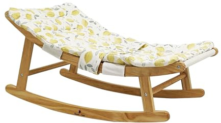 Damoch Family® Baby Relax Helper - Gentle Rocker & Recliner for Infants to Toddlers (3 Months to 3 Years), Soothing Baby Lounger with 100lbs Weight Limit, Relaxing Non-Electric Bouncer for Calm Naps