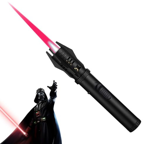 Jetflamme Feuerzeug Gas Nachfüllbar, Einstellbare Flamme Winddicht Sturmfeuerzeug Jetflamme Geschenk für Männer, Jet Feuerzeug Lang Stab für Kamin, Grill, Küche, Camping (Verkauft ohne Gas) (Schwarz)