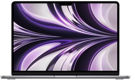 Apple MacBook Air 2022 avec Puce Apple M2, CPU 8 cœurs, GPU 10 cœurs (13 Pouces, 8 Go de RAM, 512Go SSD Stockage) (AZERTY français) Gris Sidéral (Reconditionné)