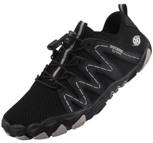 Dockers by Gerli sportlicher Schnürer Schwarz