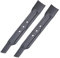 GoldOars 2 pezzi 32cm Lame per Robot Tagliaerba Ferroso