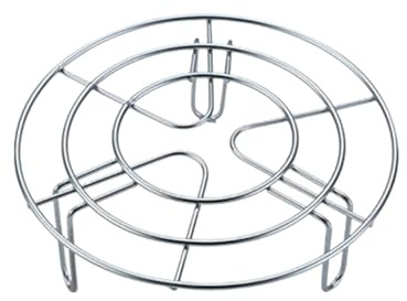 Steamer Insert, Steam Rack, Round Steaming Pot, Steamer for Cooking | Stackable Steam Rack for Home Kitchen Pressure Cooker Cooking