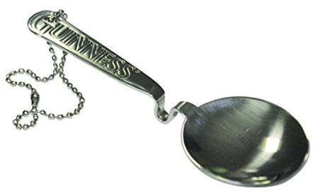 Guinness Logo Pint Pouring Steel Spoon | Guinness Official Merchandise