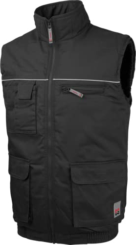 WÜRTH MODYF Winter Arbeitsweste Classic schwarz - Größe 3XL