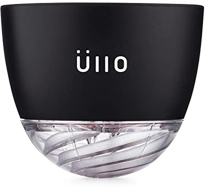 Ullo Wine Purifier with 4 Selective Sulfite Filters. Remove Sulfites and Histamines, Restore Taste, Aerate, and Experience the Magic of Ullo purified wine.