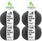 HANSA-FARM | 100% Baby Alpakawolle in 50+ Farben (kratzfrei) - 200g Set (4 x 50g) - weiche Alpaka Wolle zum Stricken & Häkeln in 6 Garnstärken by Hansa-Farm - Anthrazit (Schwarz-Grau)