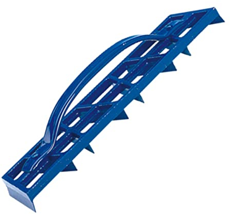 Karl Dahm Alu-Gipserhobel, 450 x 85 mm I Hochwertiger Alu-Schleifbrett zum Abschleifen, Nachbearbeiten und Glätten von Putzflächen und Ytong I Professionelles Verputzer Werkzeug– 10472