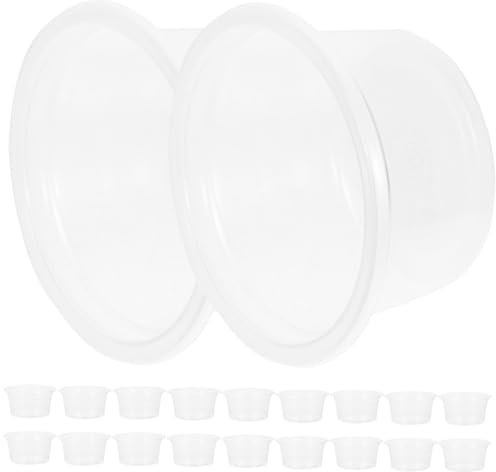 COSMEVIVI Reptilienfutterbecher Und Kompakte Verschleißfeste Reptilienschale Aus Transparentem Kunststoff Für Trink Und Futterbedarf Von Reptilien Und Kleintieren